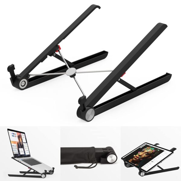 PZOZ LAPTOP STAND HOLDER ADJUSTABLE FOLDABLE