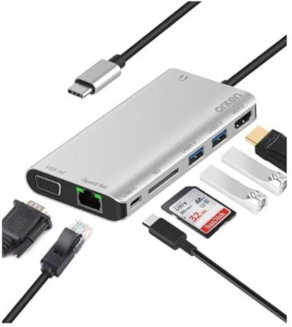 Onten Type C Multi Function  Dock Station