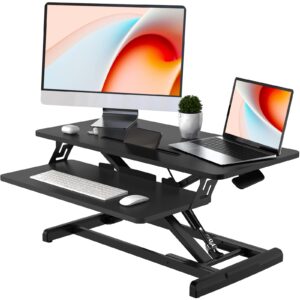 Double layer desk converter
