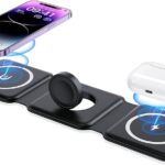 3 in 1 foldable magnetic wireless charger